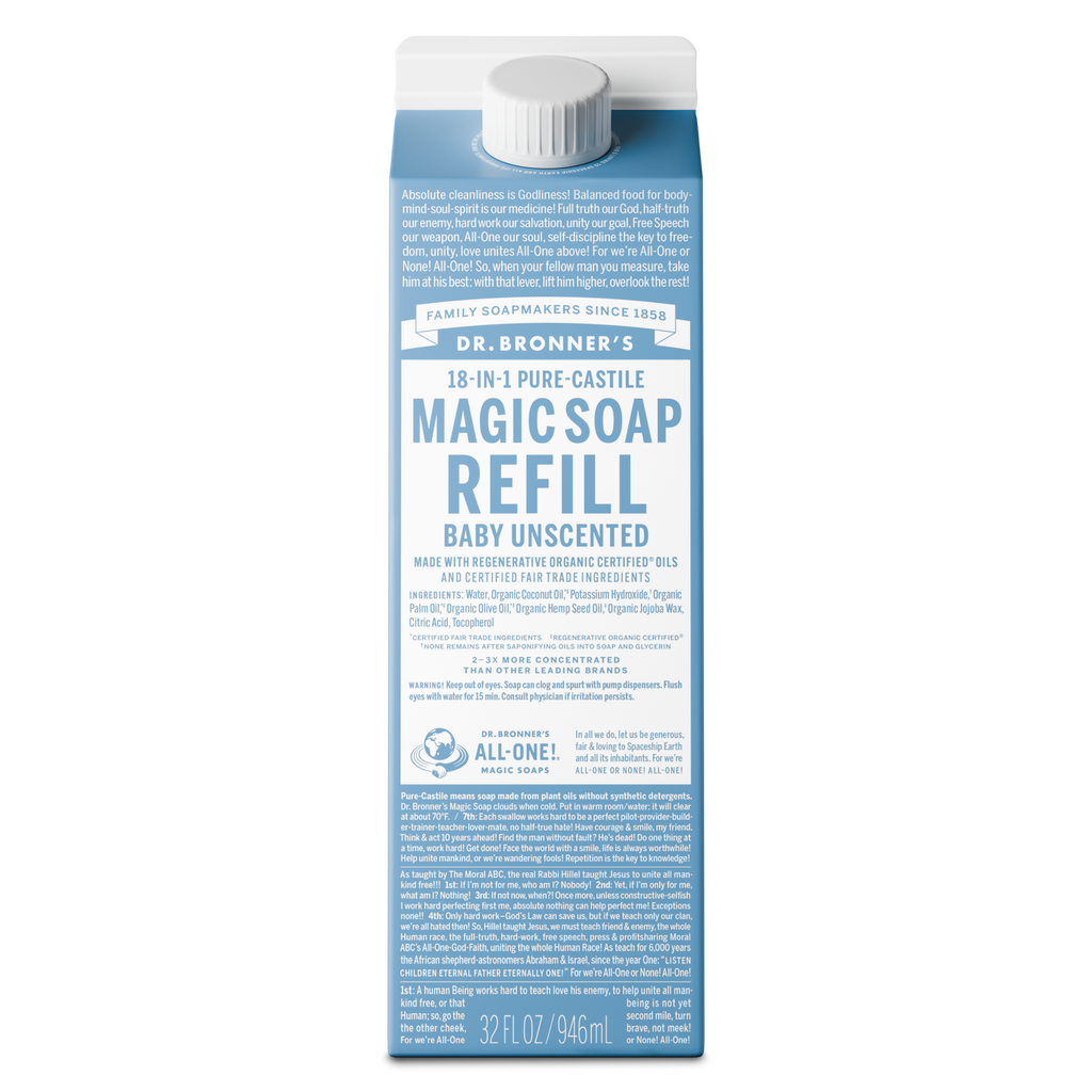 Unscented - Pure-Castile Magic Soap Refill product image 1