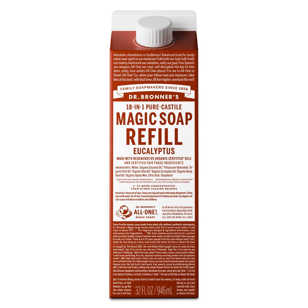 Eucalyptus - Pure-Castile Magic Soap Refill product image 1