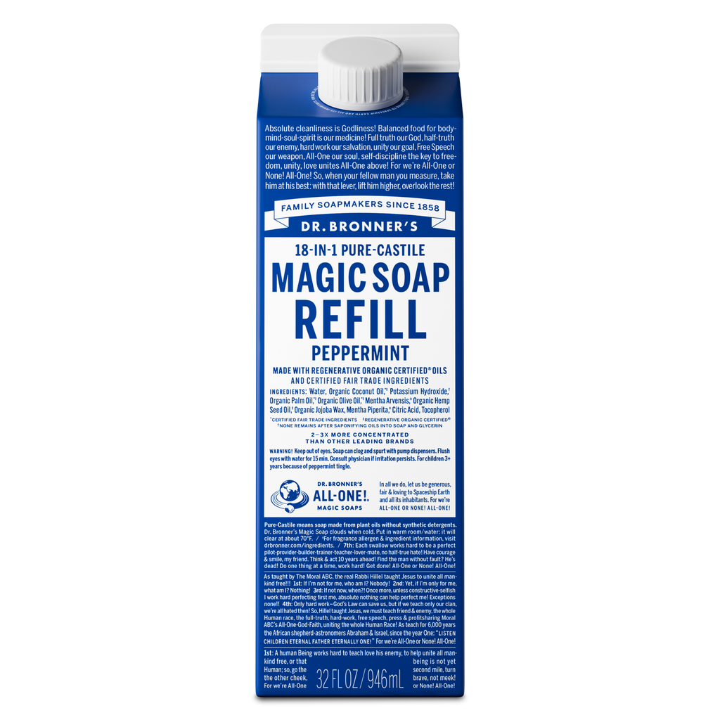 Peppermint - Pure-Castile Magic Soap Refill product image 1