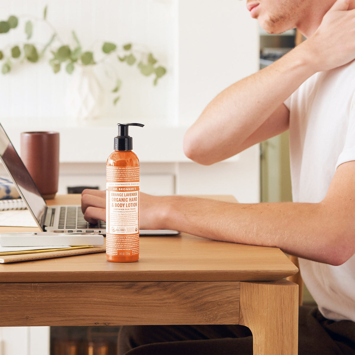 Orange Lavender  Organic Lotions Everyday Care