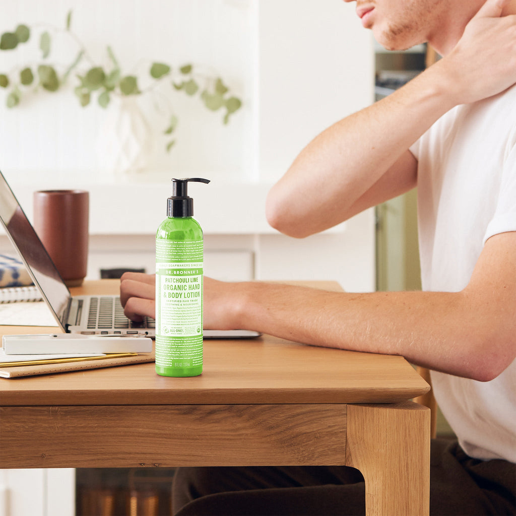 Patchouli Lime  Organic Lotions Everyday Care