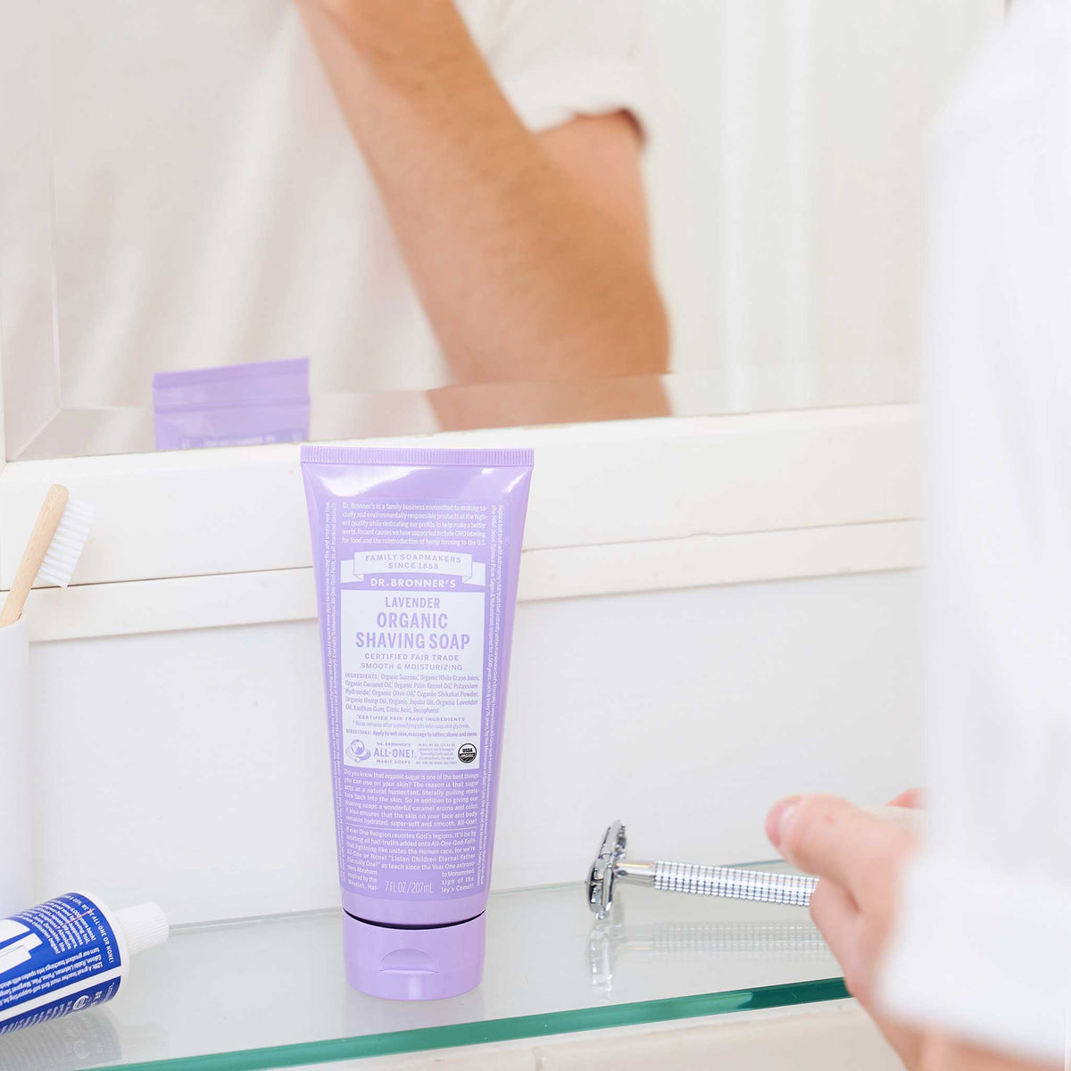 Lavender  Organic Shaving Soaps Everyday Care