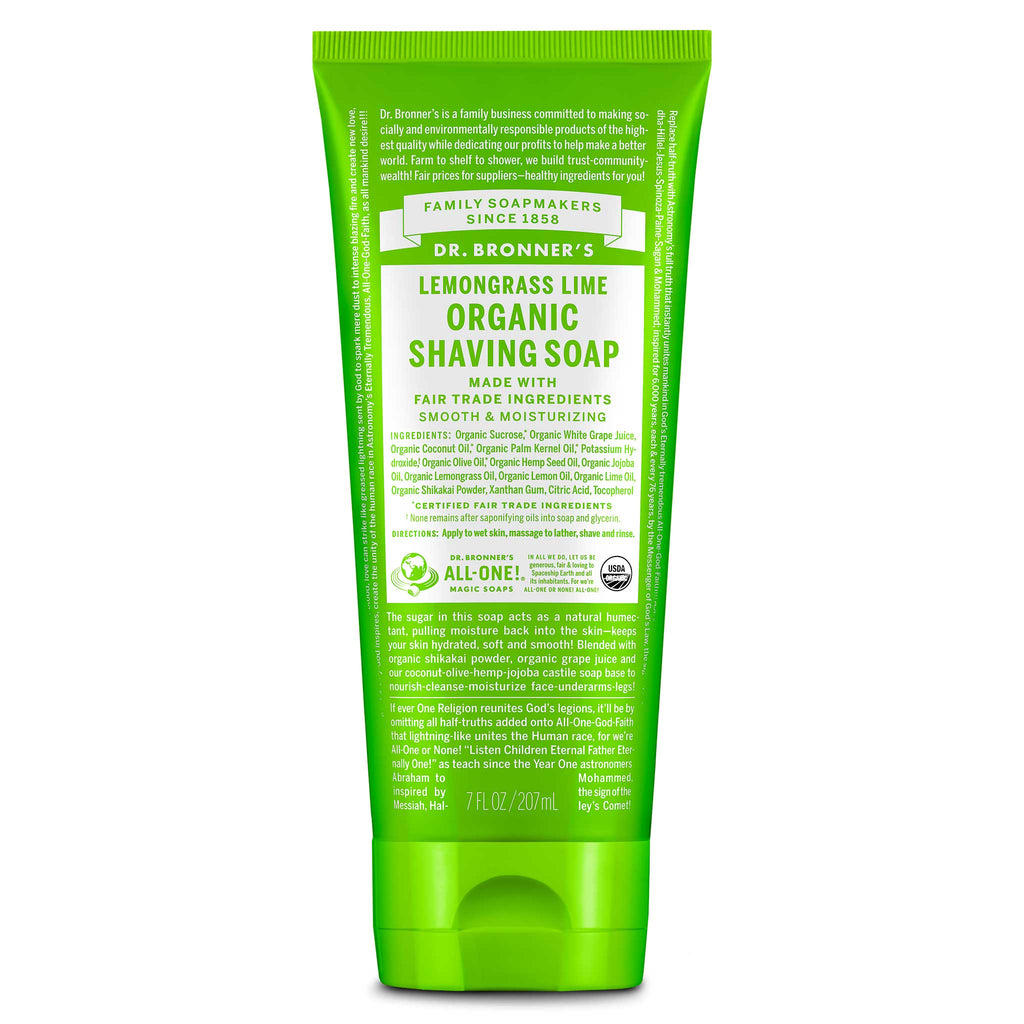 Lemongrass Lime - Organic Shaving Soaps product image 1