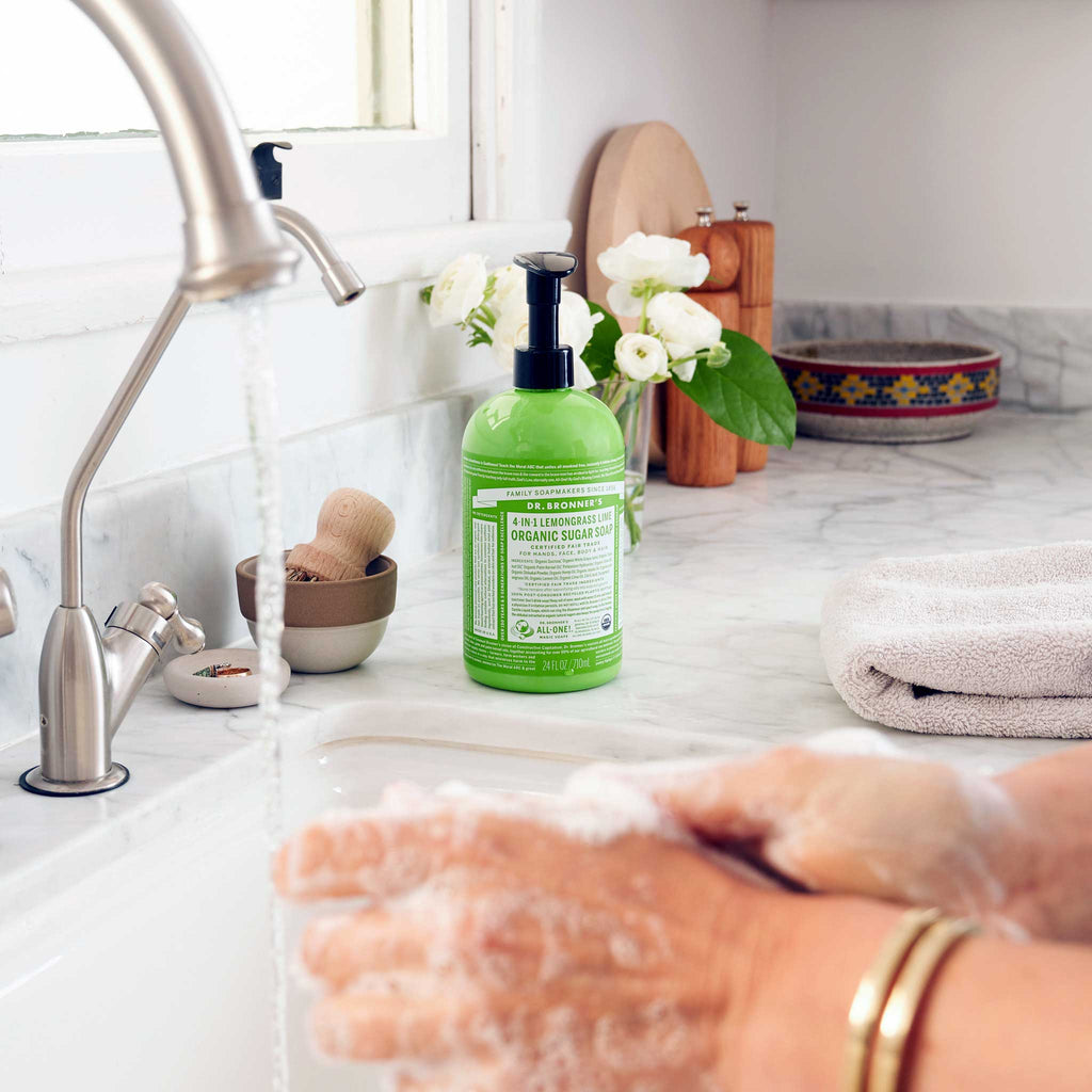 Lemongrass  Organic Sugar Soaps Everyday Care