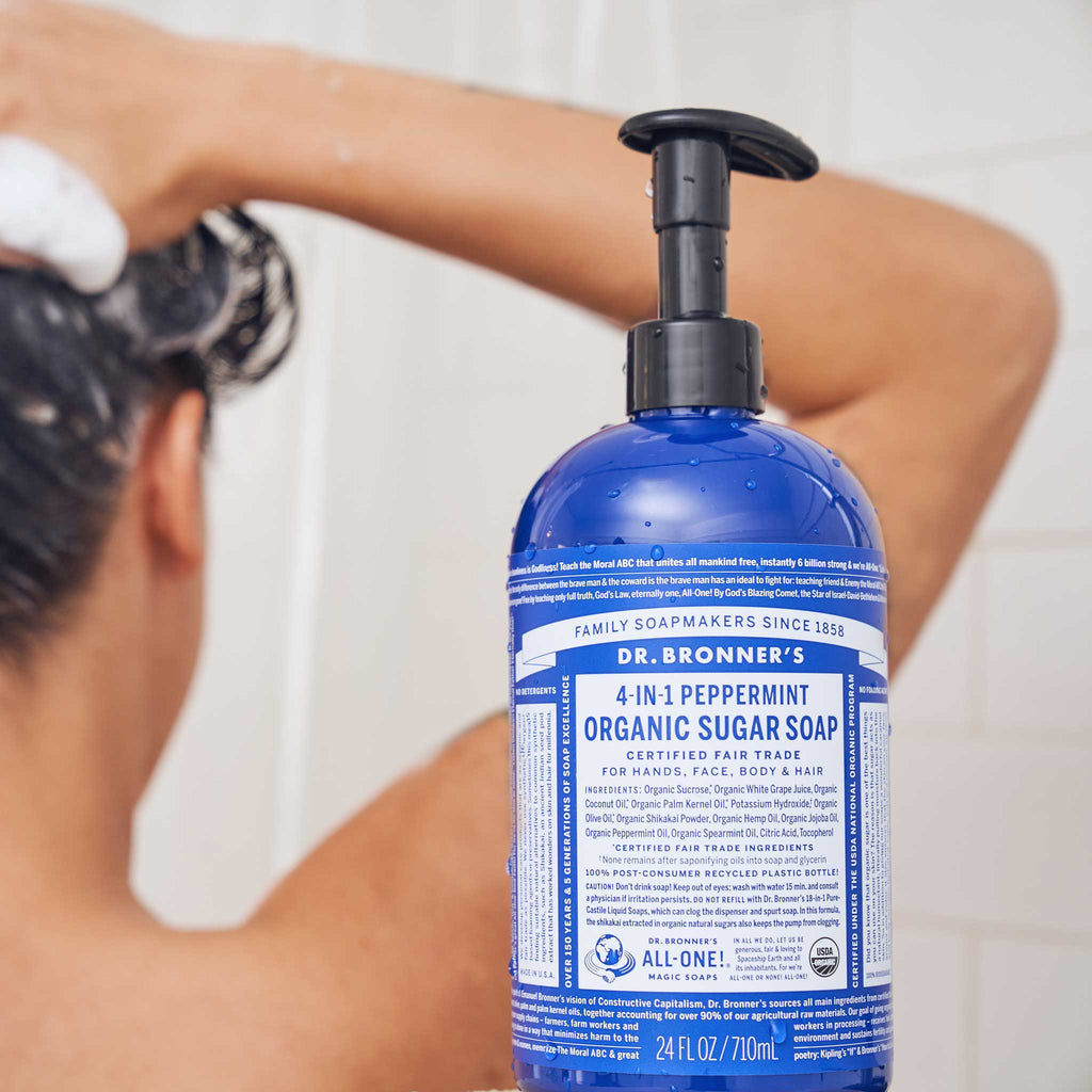 Peppermint  Organic Sugar Soaps Everyday Care