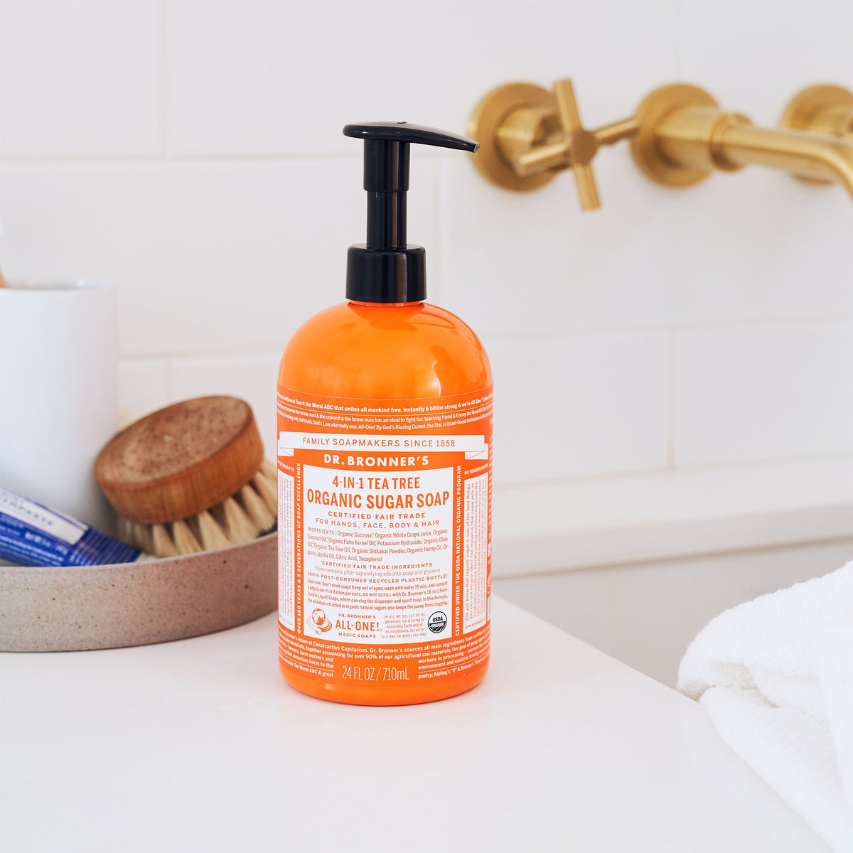 Tea Tree  Organic Sugar Soaps Everyday Care