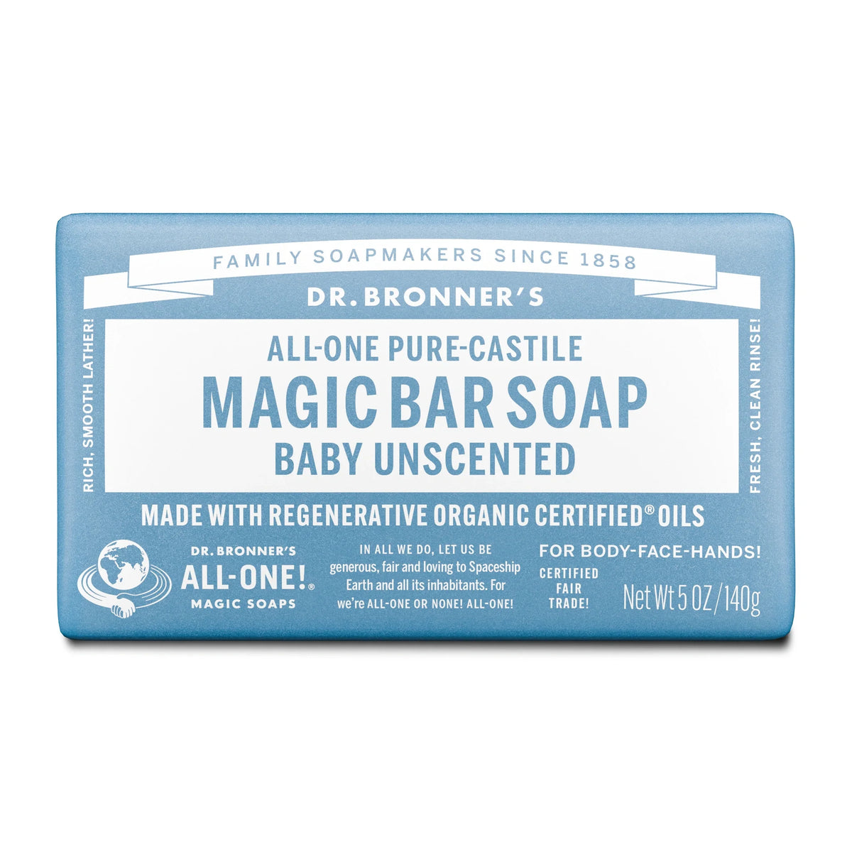 Unscented - Pure-Castile Magic Bar Soap product image 1