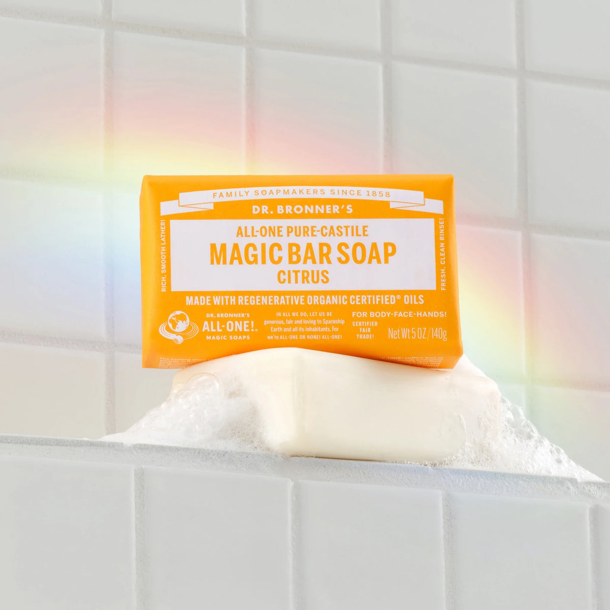 Citrus  PureCastile Magic Bar Soap Everyday Care