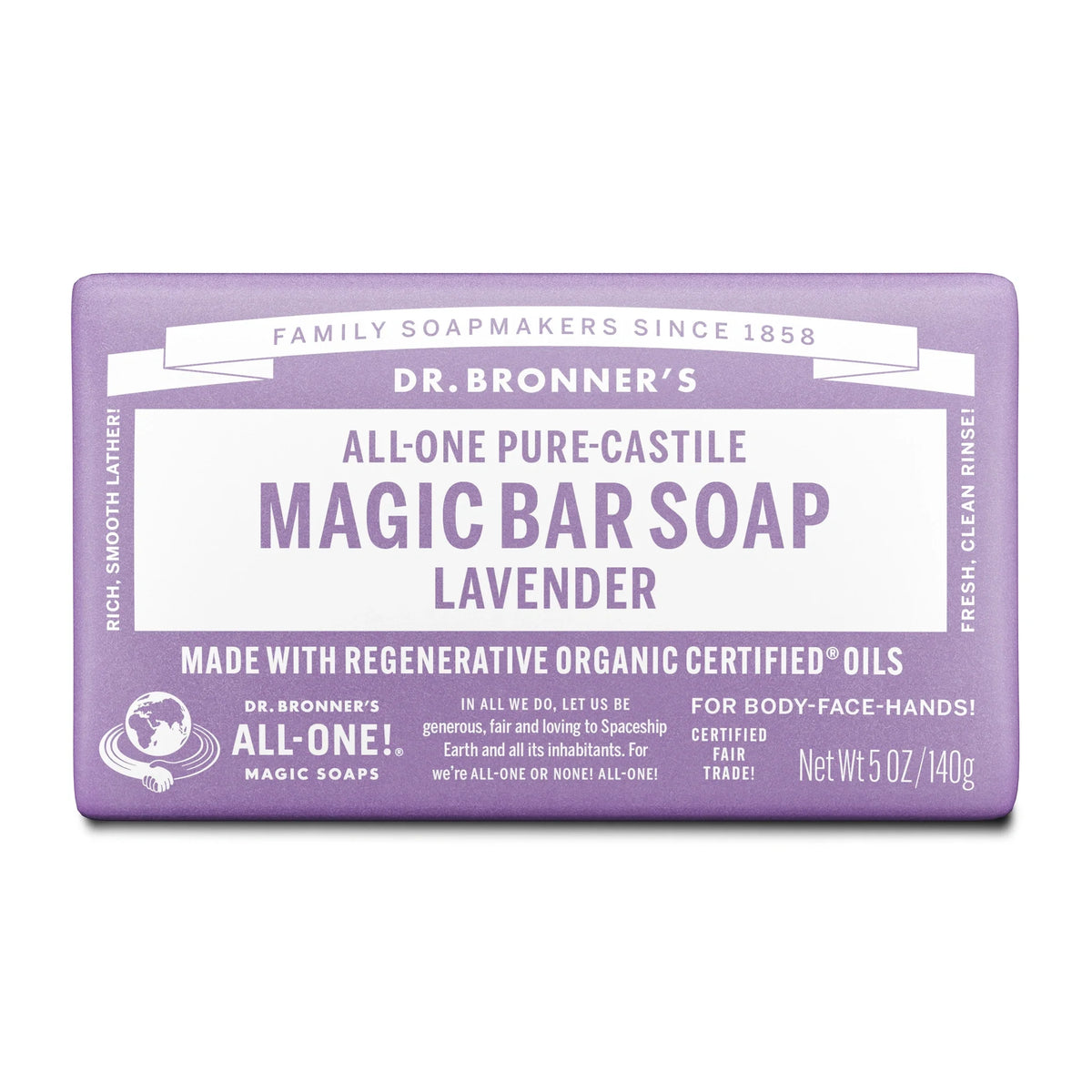 Lavender - Pure-Castile Magic Bar Soap product image 1