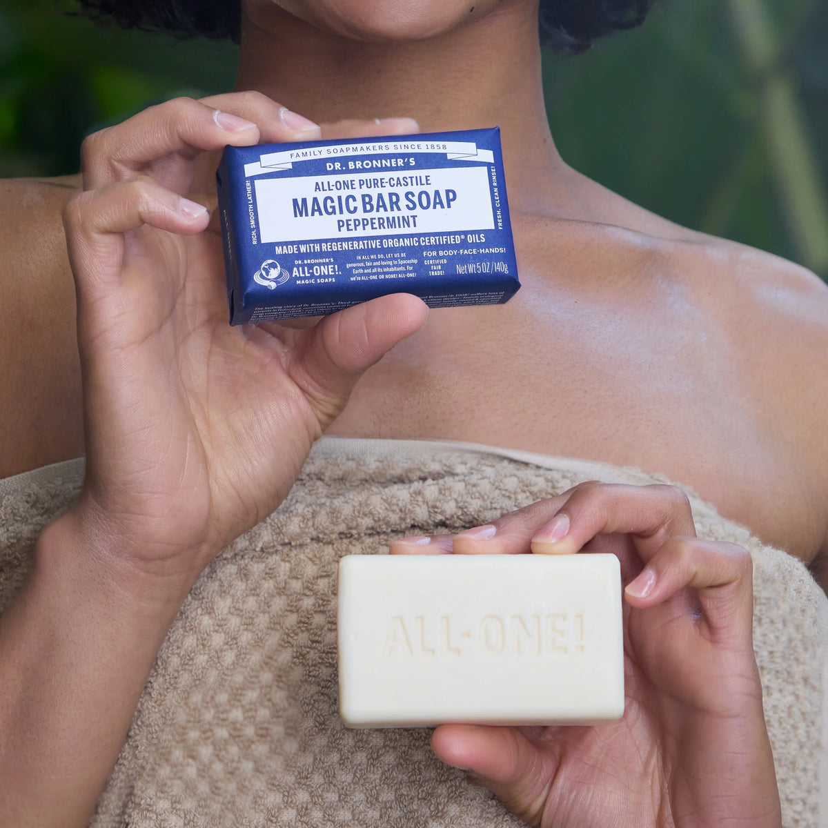 Peppermint  PureCastile Magic Bar Soap Everyday Care