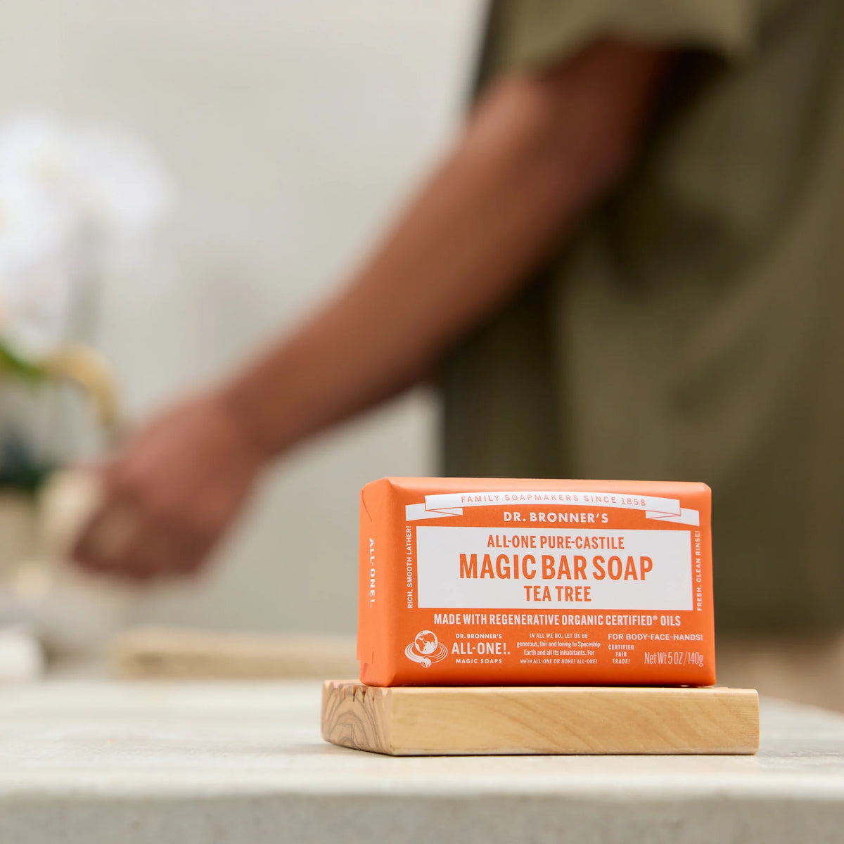 Tea Tree  PureCastile Magic Bar Soap Everyday Care