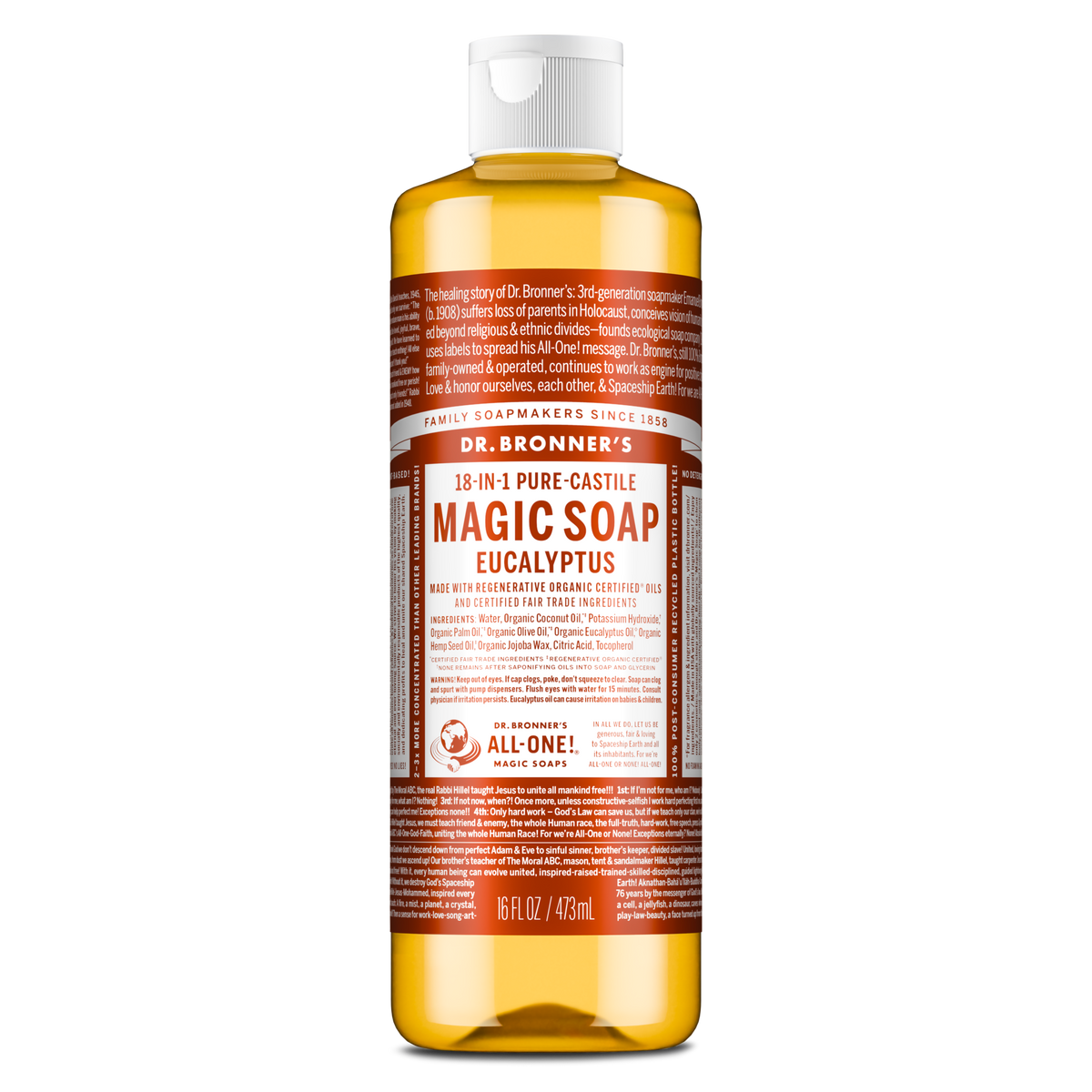 Eucalyptus  PureCastile Magic Soap Everyday Care