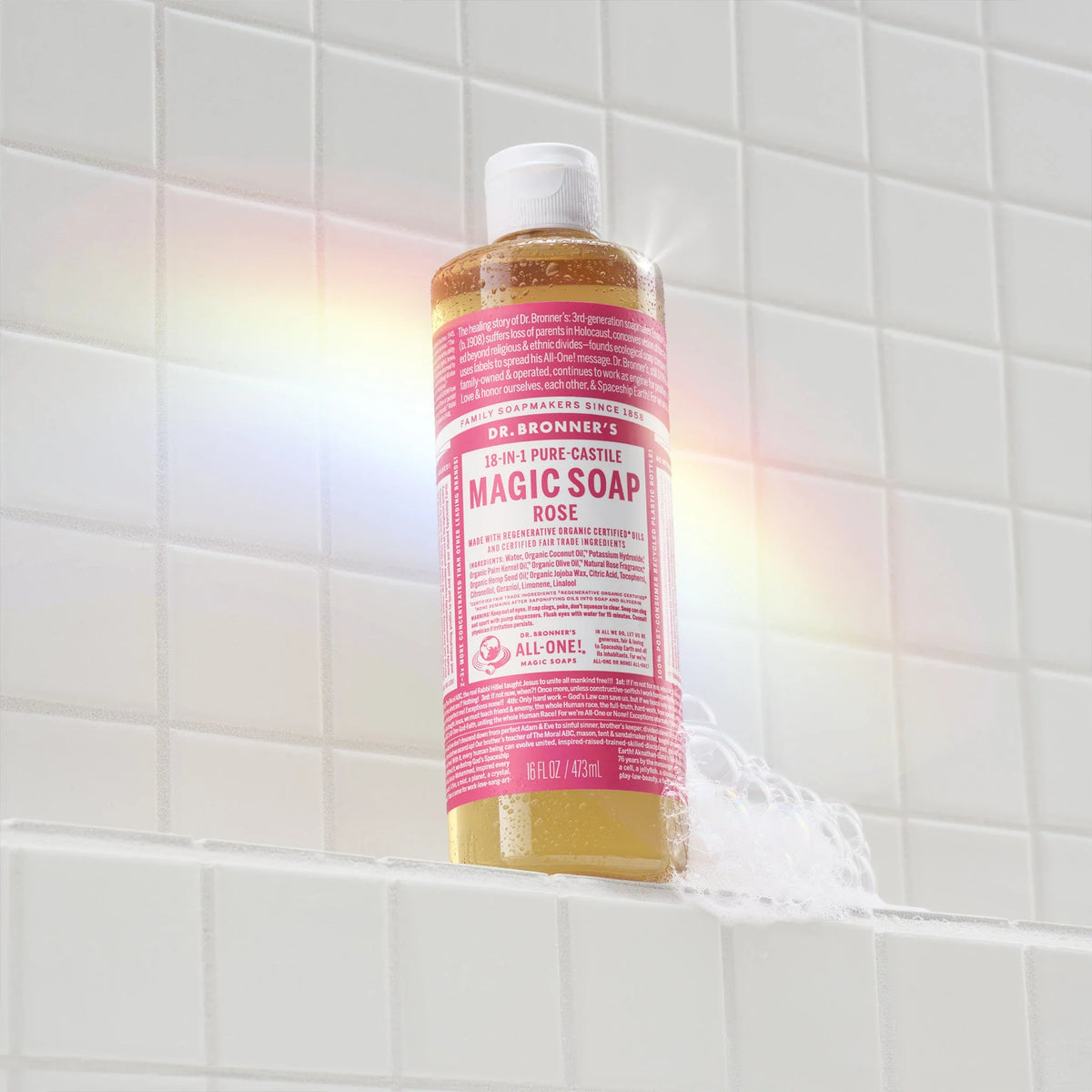 Rose  PureCastile Magic Soap Everyday Care