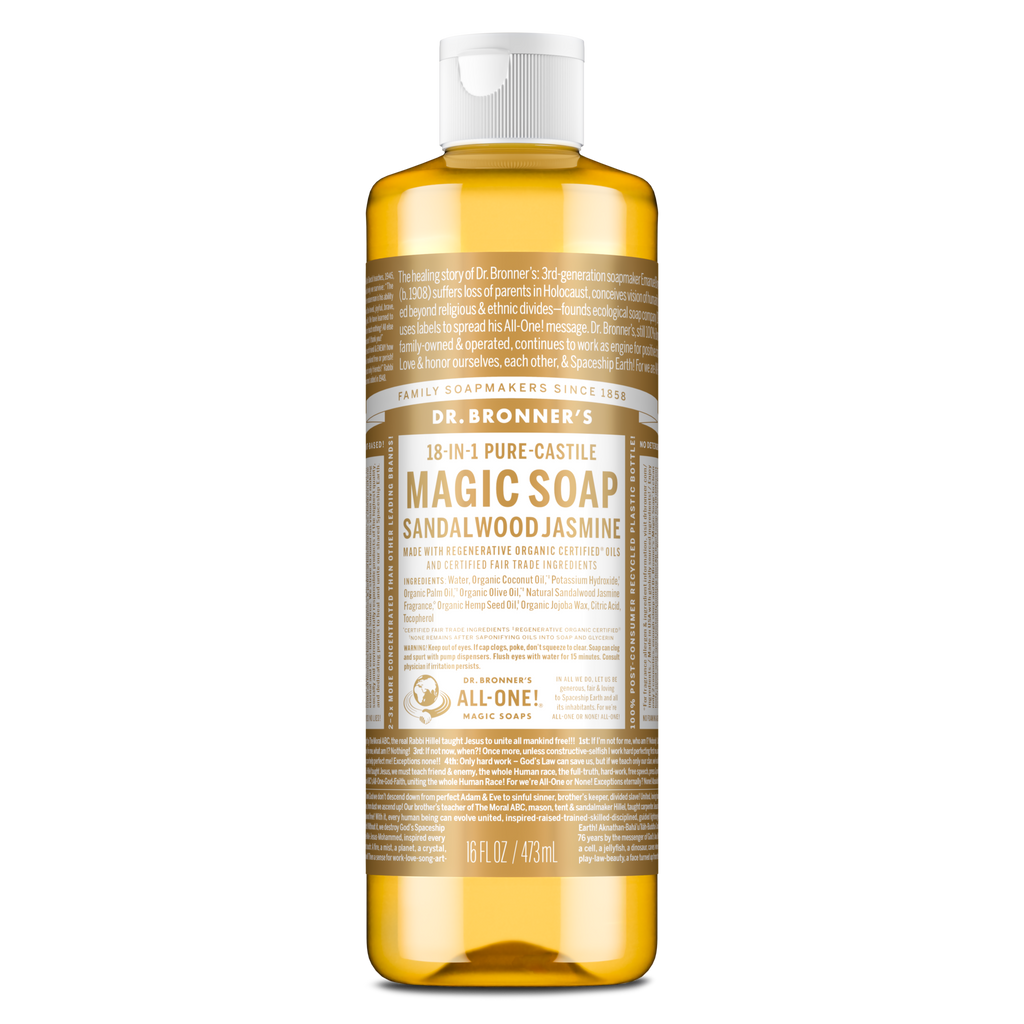 Sandalwood Jasmine  PureCastile Magic Soap Everyday Care
