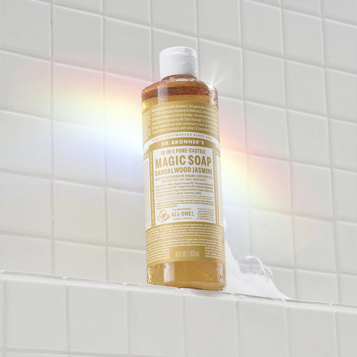 Sandalwood Jasmine  PureCastile Magic Soap Everyday Care