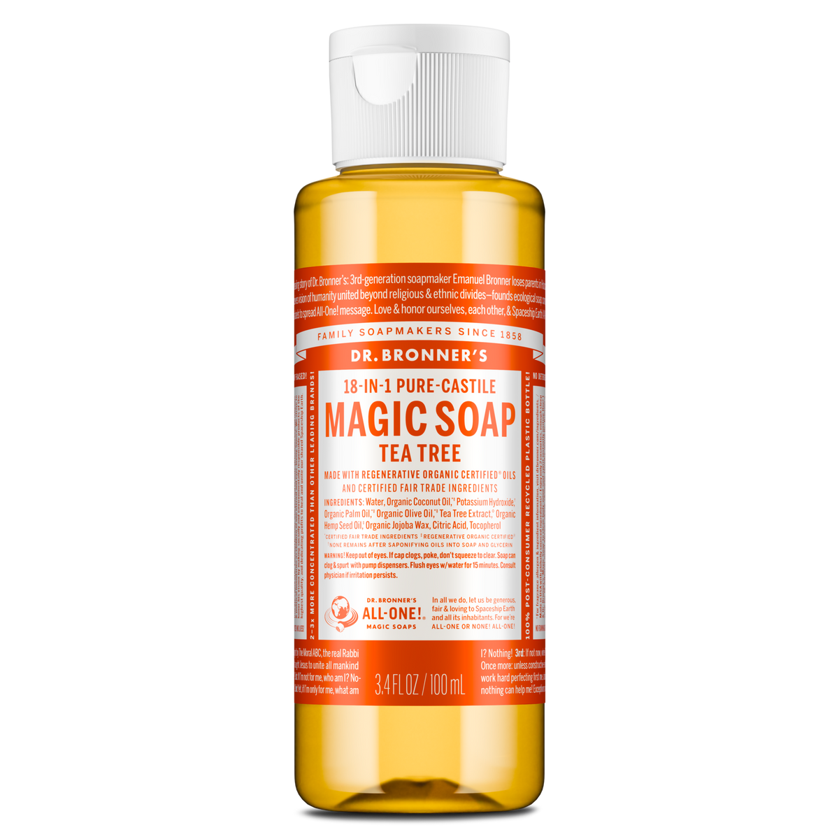 Tea Tree  PureCastile Magic Soap Everyday Care