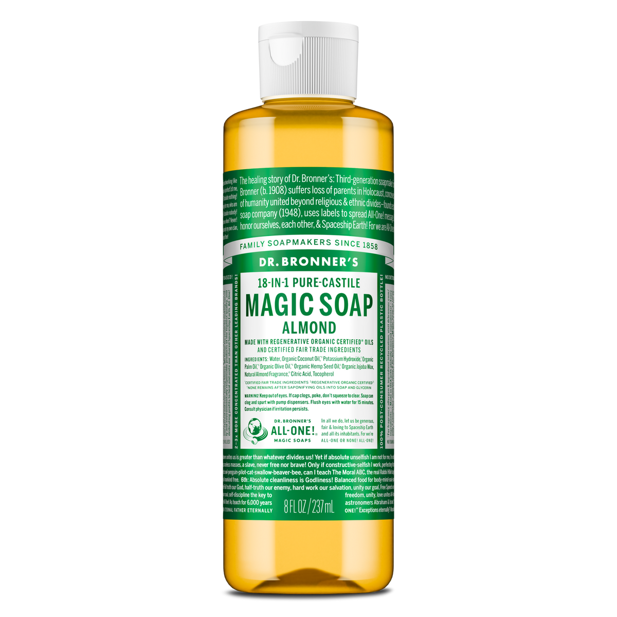Almond  PureCastile Magic Soap Everyday Care