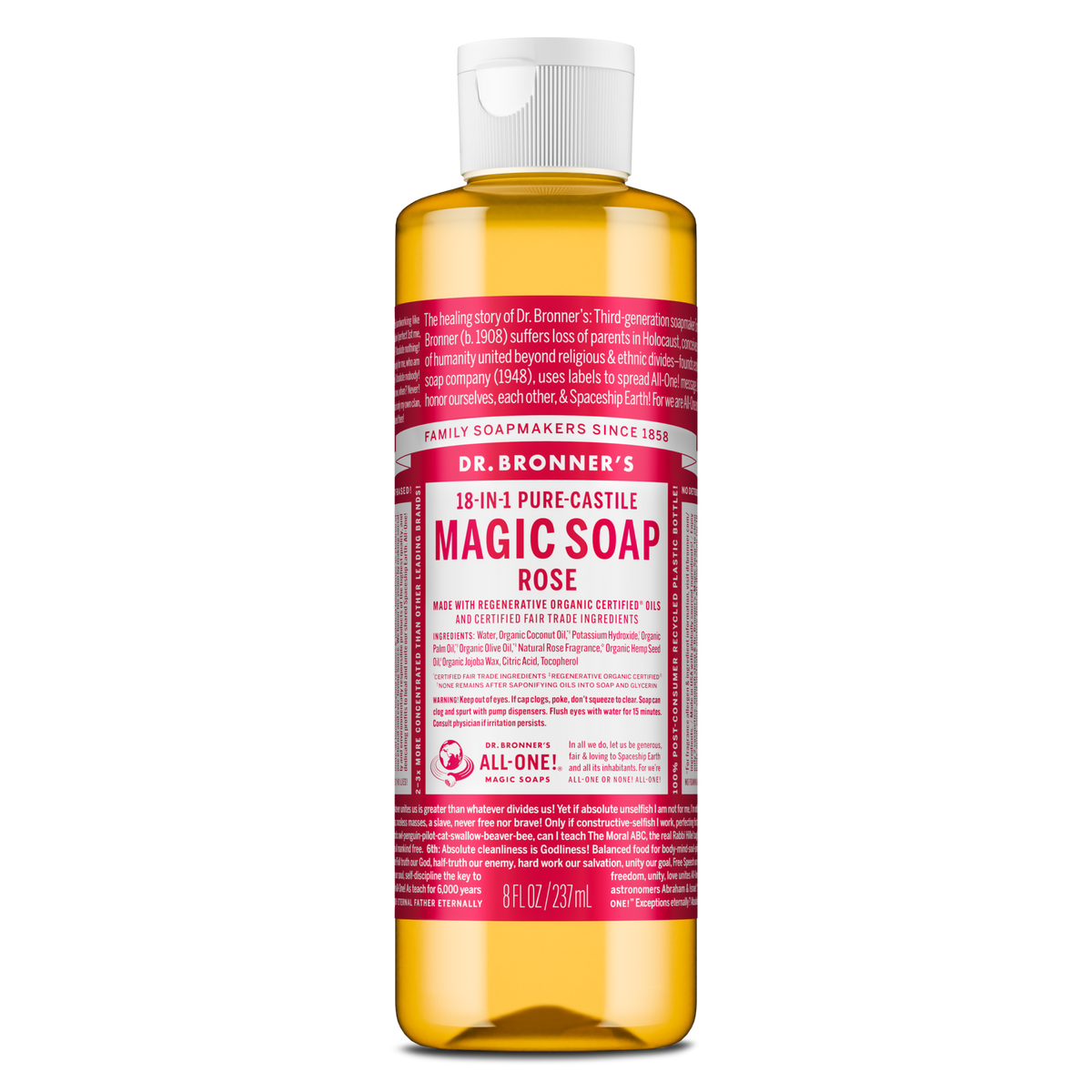 Rose  PureCastile Magic Soap Everyday Care