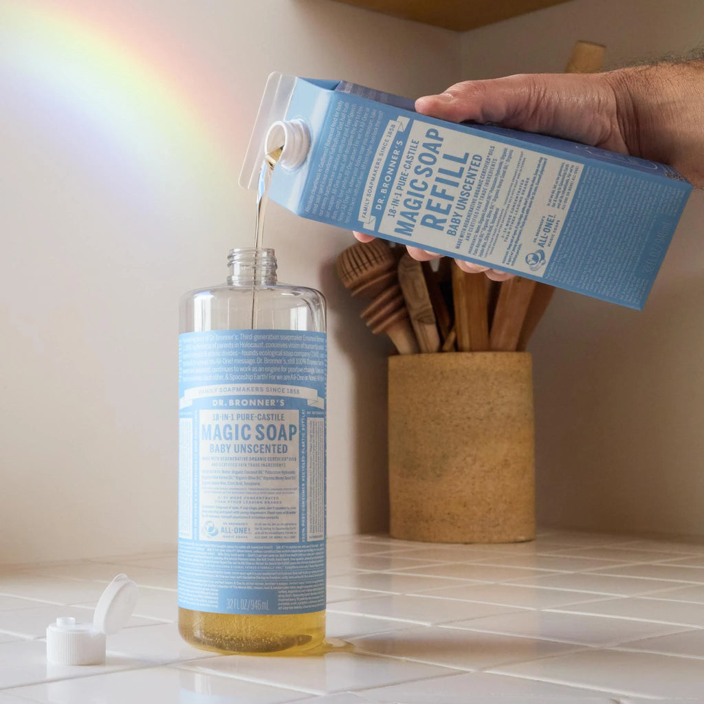 Unscented  PureCastile Magic Soap Refill Everyday Care