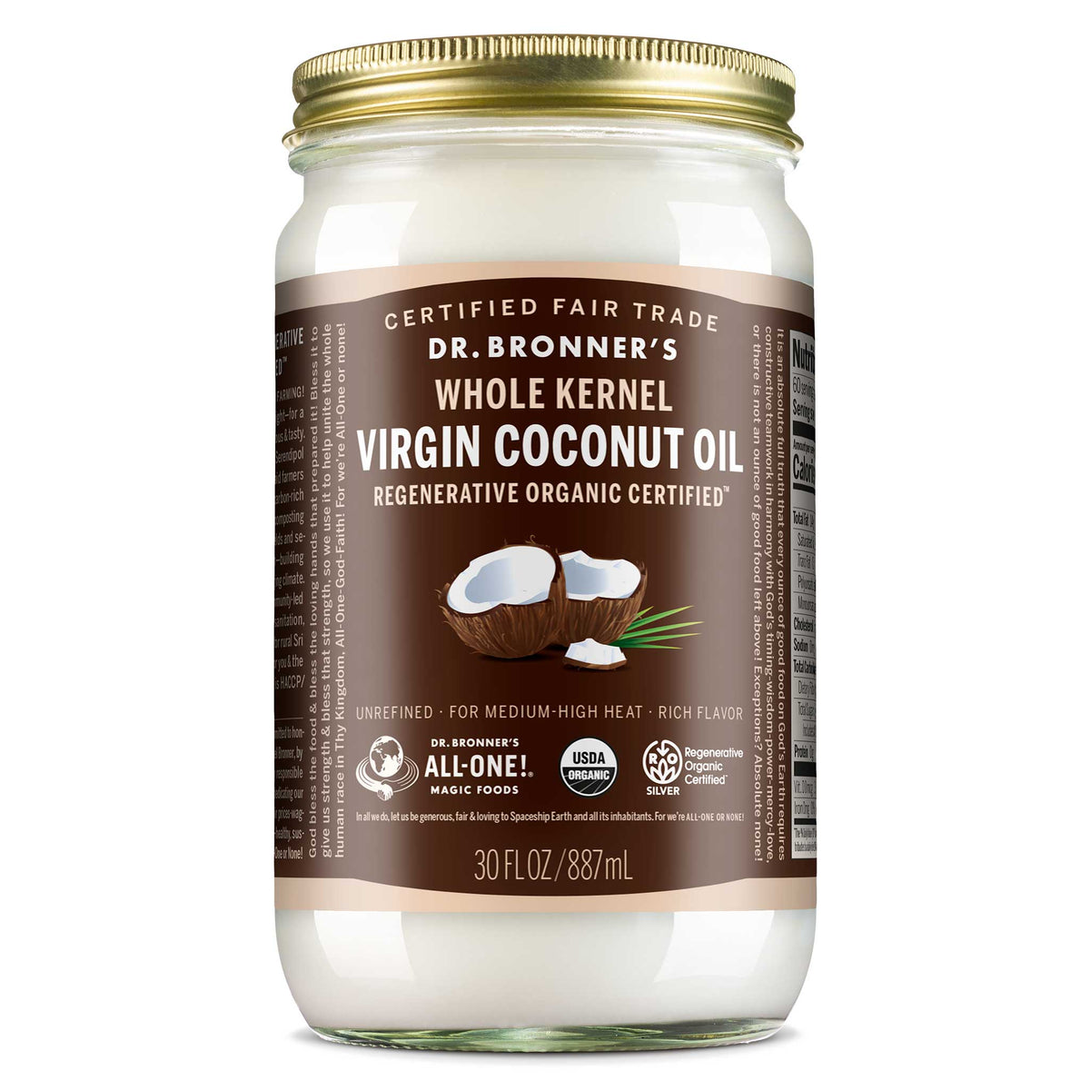 Whole Kernel  Virgin Coconut Oil Everyday Care